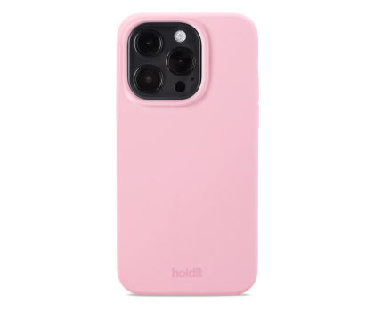 Etui do telefonów Holdit Silicone Case iPhone 15 Pro Pink 15993